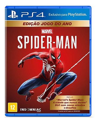 Marvel Spider-Man Edição Jogo Do Ano - PS4