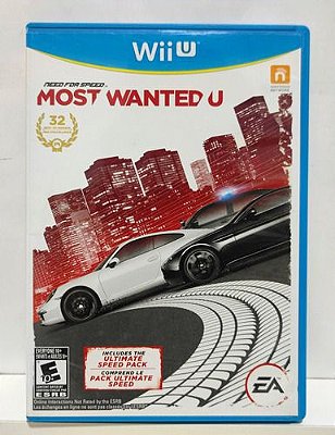 Need For Speed: Most Wanted U - Nintendo Wii U - Semi-Novo