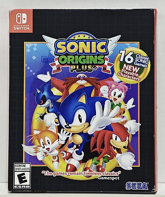 Sonic Origins Plus - Nintendo Switch - Semi-Novo