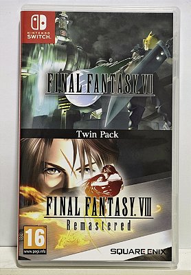 Final Fantasy VII & Final Fantasy VIII Remastered Twin Pack - Nintendo Switch - Semi-Novo