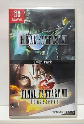 Final Fantasy VII & Final Fantasy VIII Remastered Twin Pack - Nintendo Switch - Semi-Novo