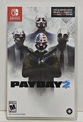 Payday 2 - Nintendo Switch - Semi-Novo