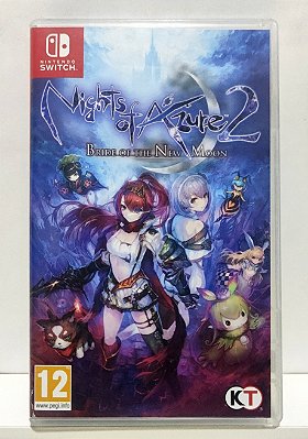 Nights Of Azure 2 Bride Of The New Moon - Nintendo Switch - Semi-Novo
