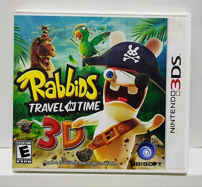 Rabbids Travel In Time - Nintendo 3DS - Semi-Novo