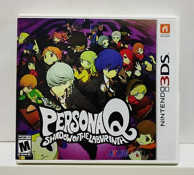 Persona Q Shadow Of The Labyrinth - Nintendo 3DS - Semi-Novo