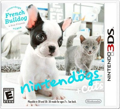 Nintendogs + Cats: French Bulldog & New Friends - Nintendo 3DS