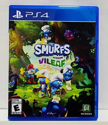 The Smurfs Mission Vileaf - PS4 - Semi-Novo