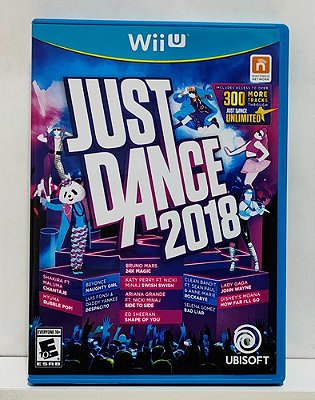 Just Dance 2018 - Nintendo Wii U - Semi-Novo