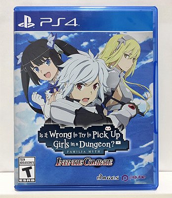 Is It Wrong to Try to Pick Up Girls in a Dungeon? Familia Myth Infinite Combate - PS4 - Semi-Novo
