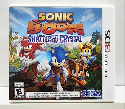 Sonic Boom Shattered Crystal - Nintendo 3DS - Semi-Novo