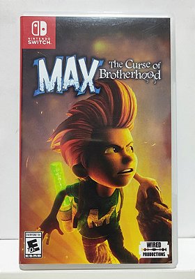 Max The Curse Of Brotherhood - Nintendo Switch - Semi-Novo