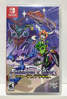 Freedom Planet - Nintendo Switch - Semi-Novo - Limited Run Games