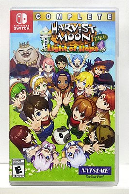 Harvest Moon Light Of Hope Special Edition Complete - Nintendo Switch - Semi-Novo