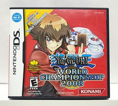 Yu Gi Oh World Championship 2008 - Nintendo DS - Semi-Novo
