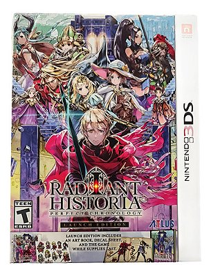 Radiant Historia: Perfect Chronology Launch Edition - Nintendo 3DS