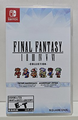 Final Fantasy Pixel Remaster I-VI Collection - Nintendo Switch - Semi-Novo