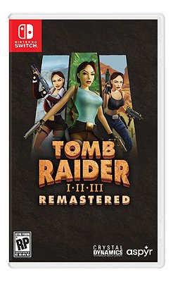 Tomb Raider I-III Remastered Starring Lara Croft - Nintendo Switch