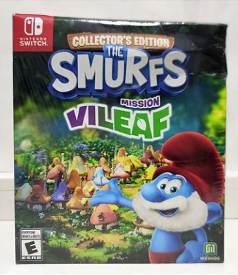 The Smurfs Mission Vileaf Collector's Edition - Nintendo Switch - Lacrado Com Detalhe