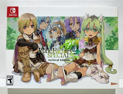 Rune Factory 4 Special Archival Edition - Nintendo Switch - Semi-Novo
