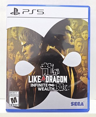 Like A Dragon Infinite Wealth - PS5 - Semi-Novo