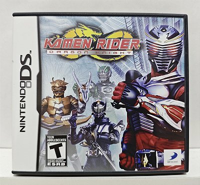Kamen Rider Dragon Knight - Nintendo DS - Semi-Novo
