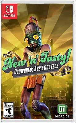 New 'N' Tasty Oddworld Abe's Oddysee - Nintendo Switch