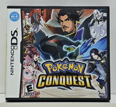Pokemon Conquest - Nintendo DS - Semi-Novo