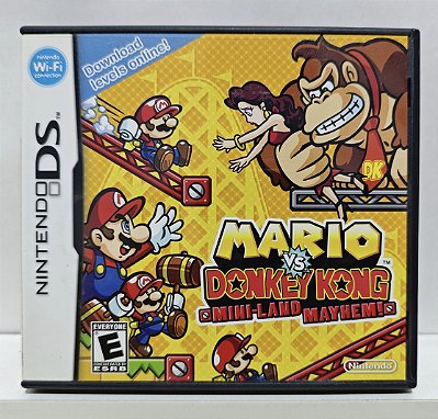 Mario Vs Donkey Kong: Mini-land Mayhem - Nintendo DS - Semi-Novo