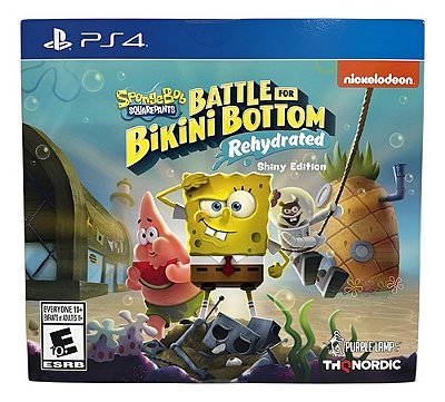 Spongebob Squarepants: Battle for Bikini Bottom Rehydrated Shiny Edition - PS4