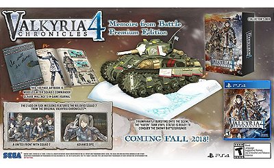 Valkyria Chronicles 4 Memoirs From Battle Premium Edition - PS4