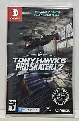 Tony Hawk's Pro Skater 1 + 2 - Nintendo Switch - Lacrado com Detalhe