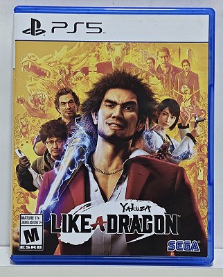 Yakuza Like A Dragon - PS5 - Semi-Novo