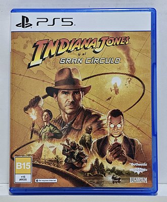 Indiana Jones Y El Gran Circulo - PS5 - Semi-Novo