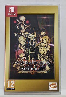 Sword Art Online: Fatal Bullet Complete Edition - Nintendo Switch - Semi-Novo