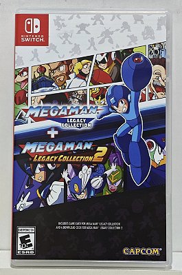 Mega Man Legacy Collection 1 + 2 - Nintendo Switch - Semi-Novo
