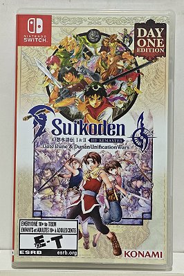 Suikoden I & II HD Remaster - Nintendo Switch - Semi-Novo