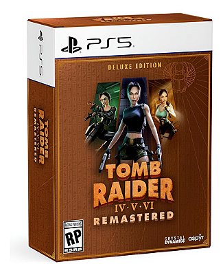 Tomb Raider IV-VI Remastered Starring Lara Croft Deluxe Edition - PS5