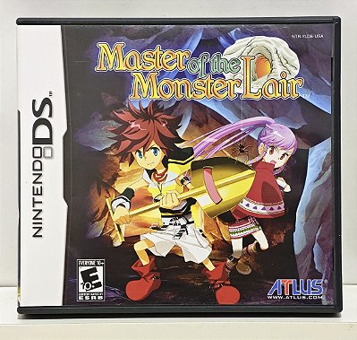 Master Of The Monster Lair - Nintendo DS - Semi-Novo