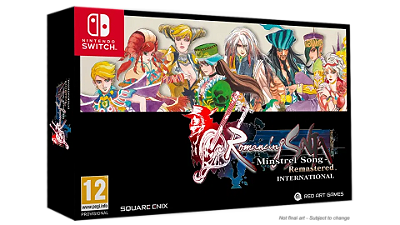 Romancing Saga Minstrel Song Remastered International Collector's Edition - Nintendo Switch