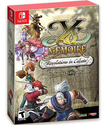 Ys Memoire: Revelations in Celceta Day One Edition - Nintendo Switch
