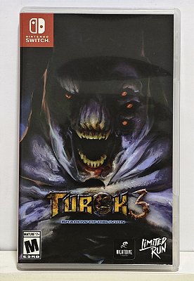 Turok 3: Shadow Of Oblivion - Nintendo Switch - Limited Run Games - Semi-Novo