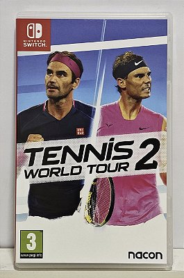 Tennis World Tour 2 - Nintendo Switch - Semi-Novo