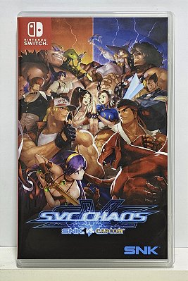 Snk Vs Capcom Svc Chaos - Nintendo Switch - Semi-Novo