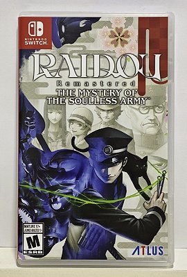 Raidou: Remastered The Mystery Of The Soulless Army - Nintendo Switch - Semi-Novo