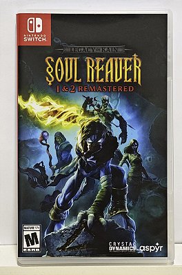 Legacy Of Kain Soul Reaver 1 & 2 Remastered - Nintendo Switch - Semi-Novo