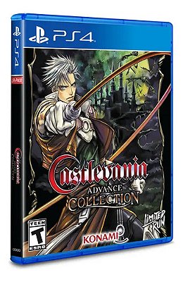 Castlevania Advance Collection (Capa Circle Of The Moon) - PS4 - Limited Run Games