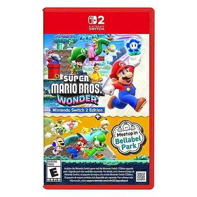 Super Mario Bros Wonder + Meetup In Bellabel Park - Nintendo Switch 2