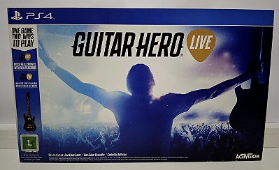 Guitar Hero Live - PS4 - Semi-Novo