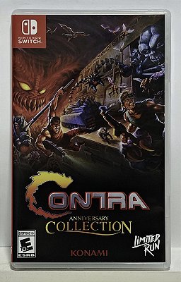 Contra Anniversary Collection - Nintendo Switch - Limited Run Games - Semi-Novo