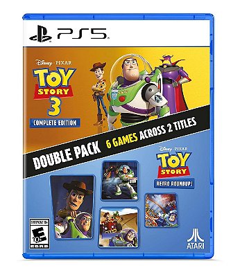 Toy Story: Retro Roundup! + Toy Story 3 Complete Edition Double Pack - PS5